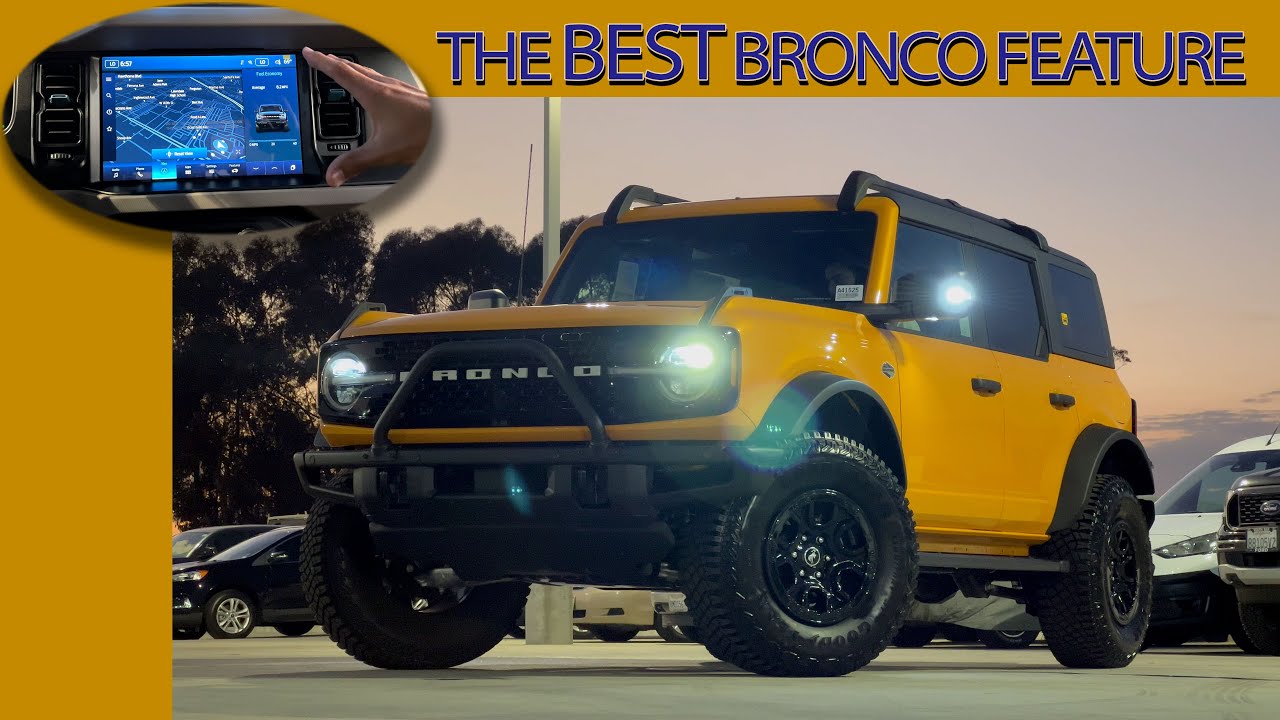 This HAS TO BE The Best Feature... | Wildtrak Bronco '22