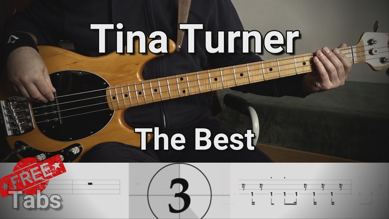 Tina Turner - The Best (Bass Cover) Tabs