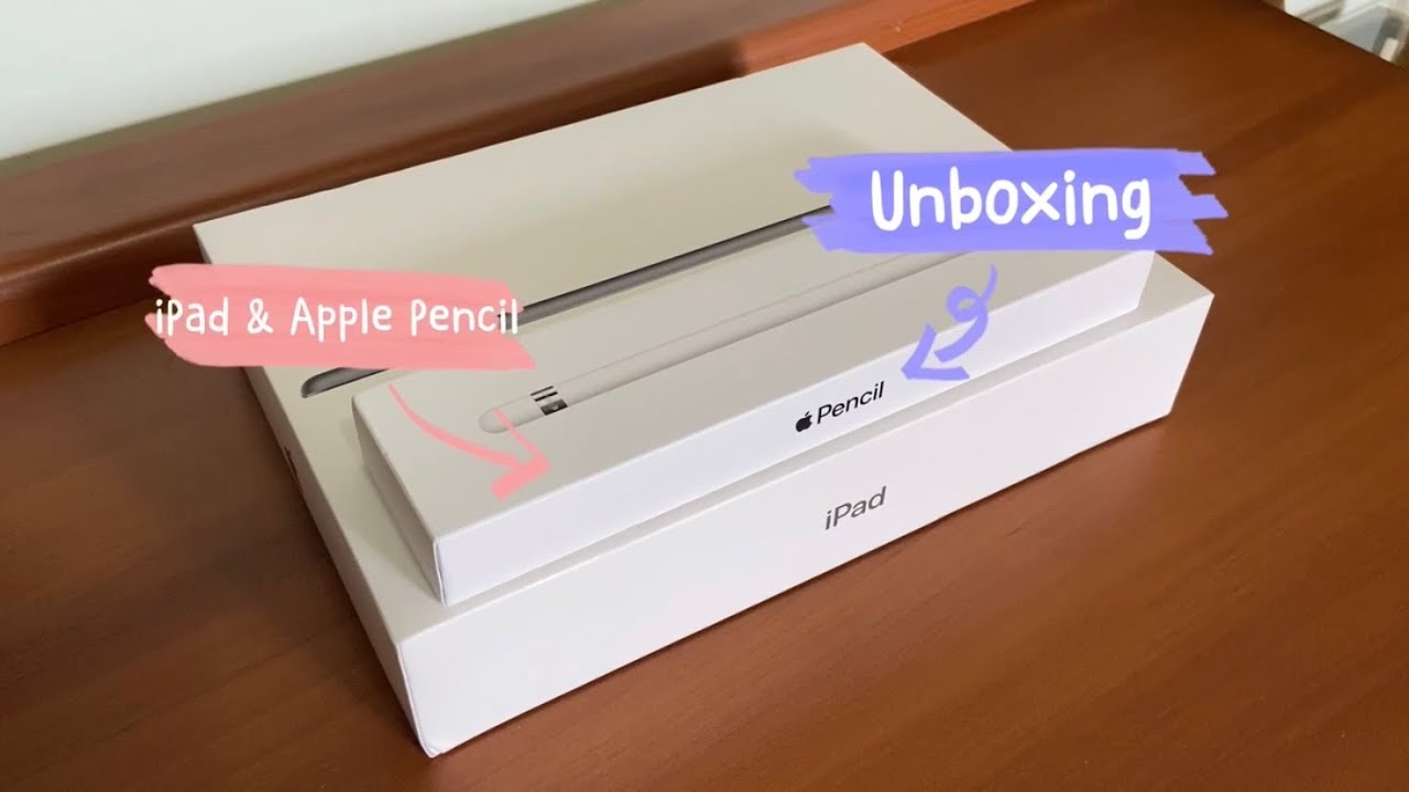 Unboxing iPad 9ª geração + Apple Pencil!