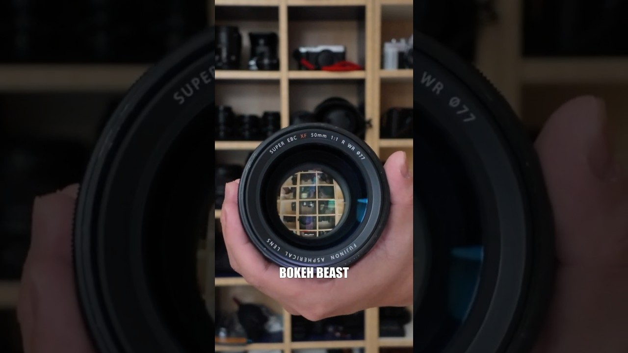Fujifilm's Bokeh Beast: 50mm F/1.0 WR