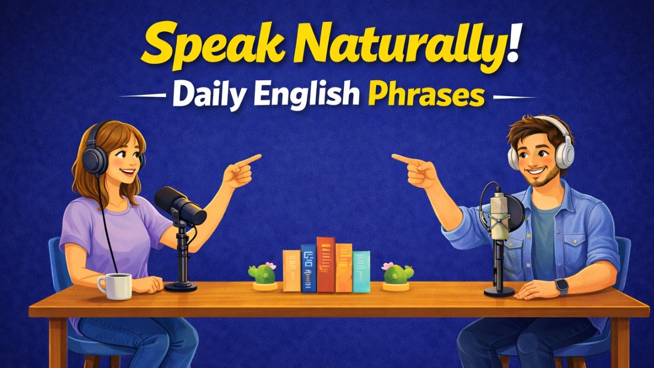 English Podcast for Easy Conversation in Daily Life | Daily Conversation Phrases You’ll Actually Use