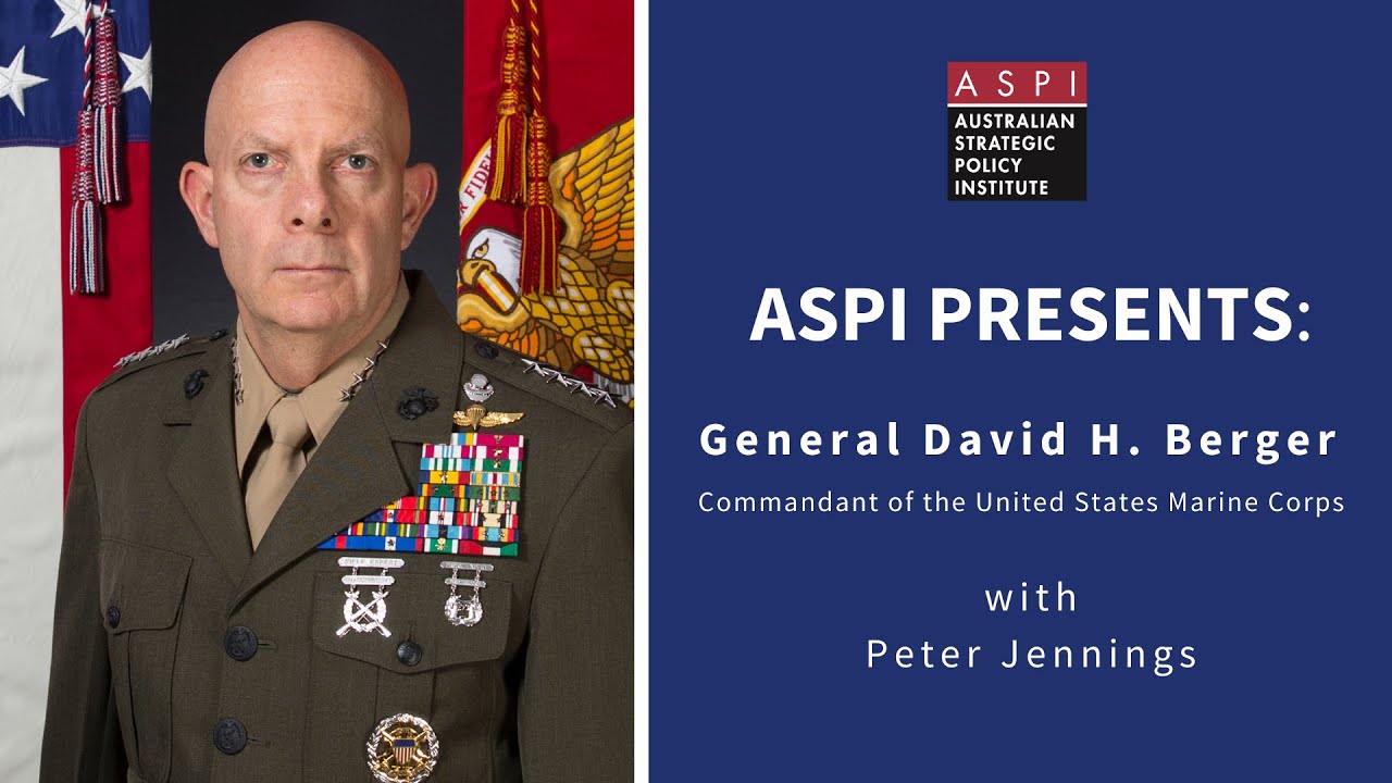 In-conversation with General David H. Berger, Commandant of the United States Marine Corps