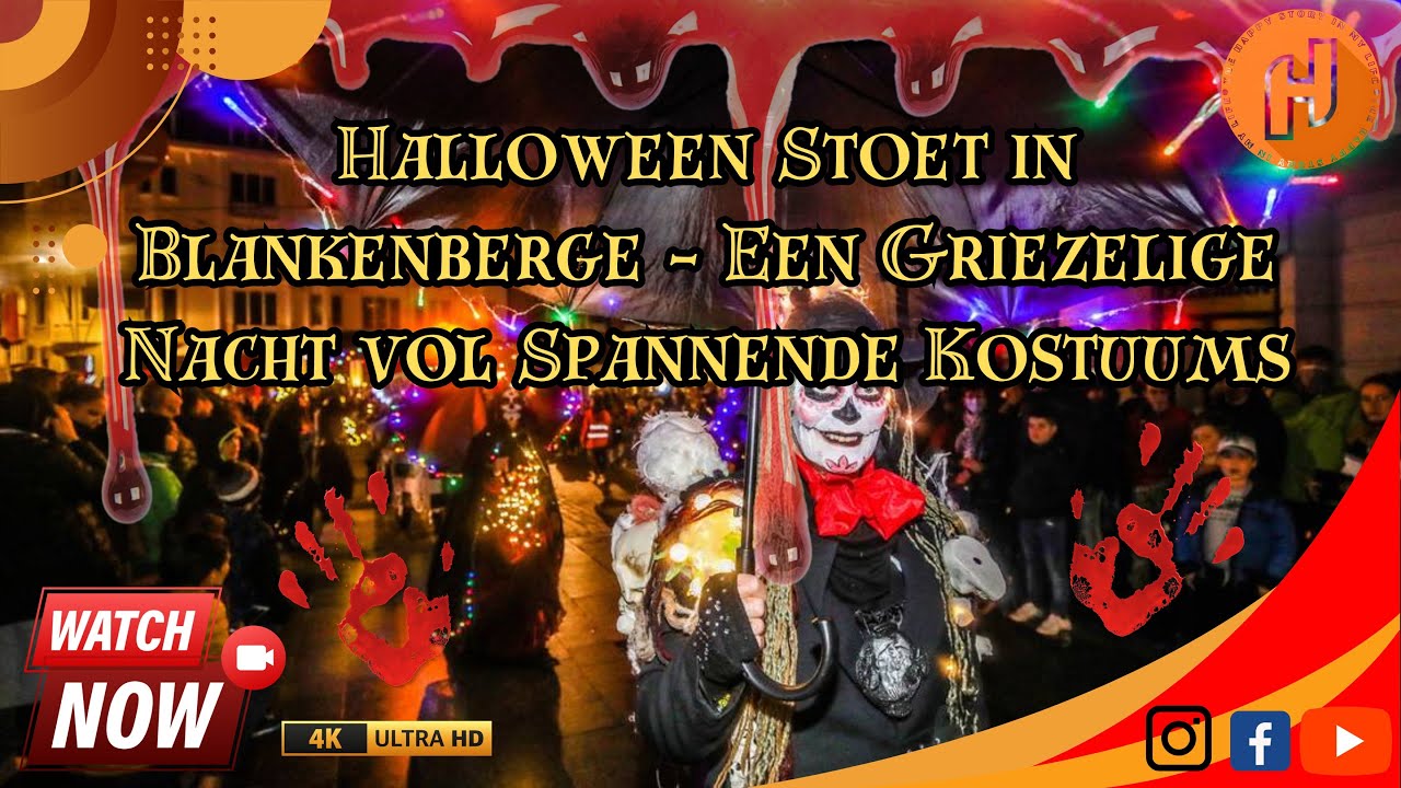 #130 Парад Хэллоуина в Бланкенберге — жуткая ночь, полная захватывающих костюмов! 27.10.2024