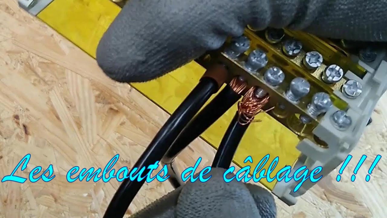 Raccorder comme un pro (3/3) Embouts à sertir