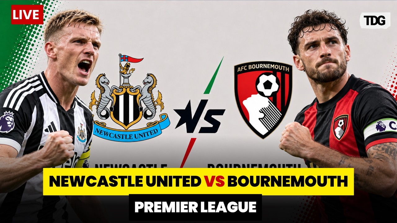 WATCH LIVE | Newcastle United vs Bournemouth: Magpies Aim To Extend Unbeaten Premier League Start