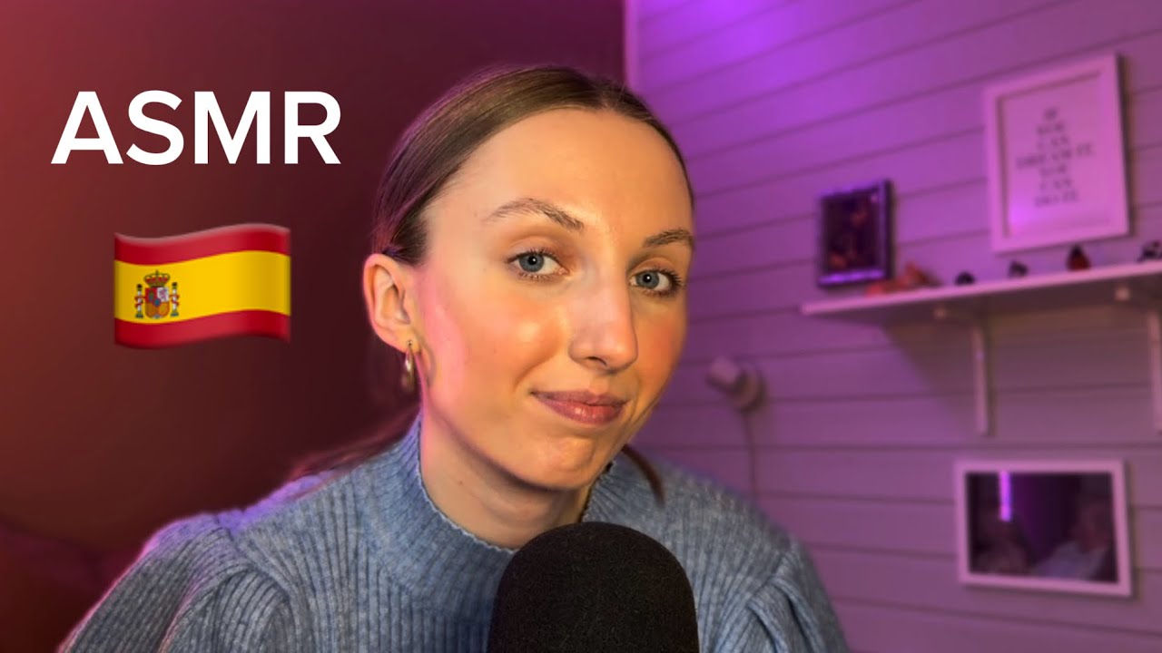 ASMR Spanish Trigger Words & Whispers🇪🇸