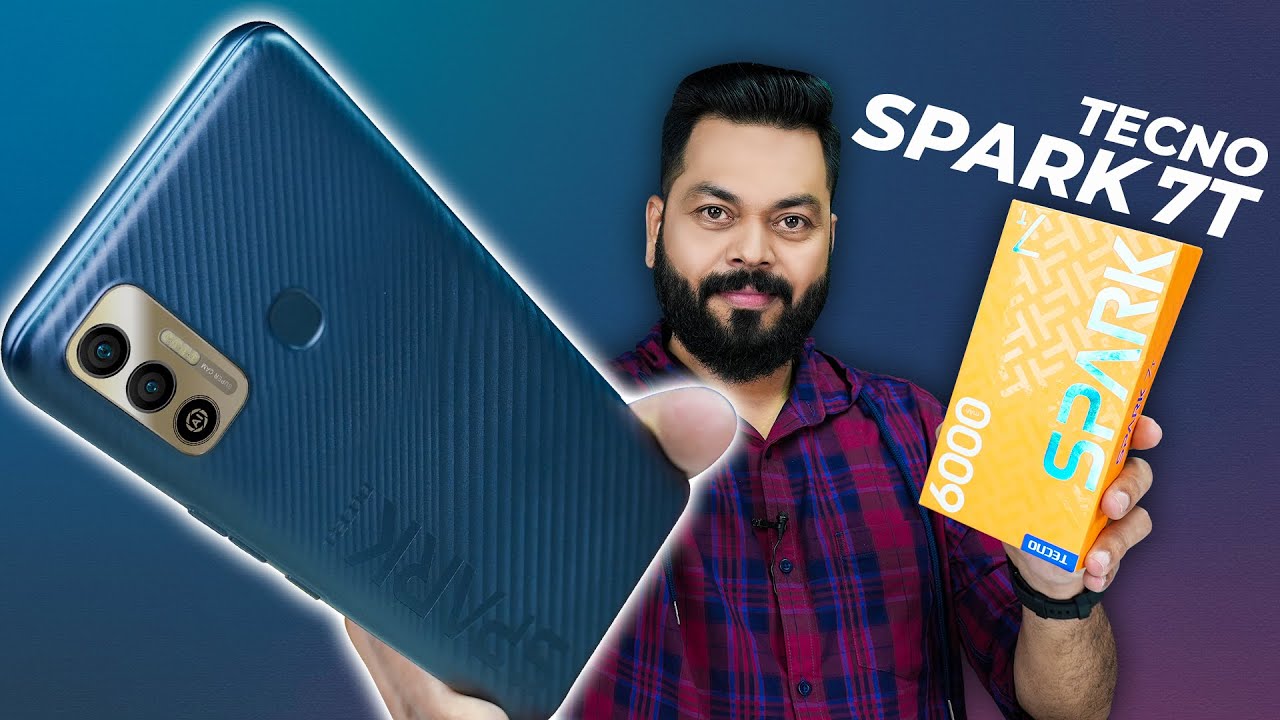Tecno Spark 7T Unboxing And First Impressions ⚡ MediaTek Helio G35, 6000mAh, 48MP Camera & More