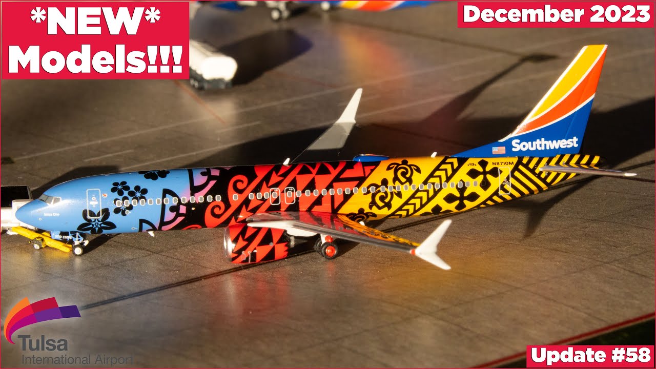 *NEW* Models! | Gemini Jets Tulsa International Airport - December 2023