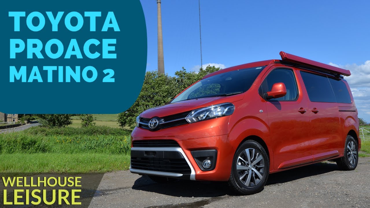 Обзор кемпера Toyota Proace — познакомьтесь с великолепным в управлении кемпером Wellhouse Matino 2!