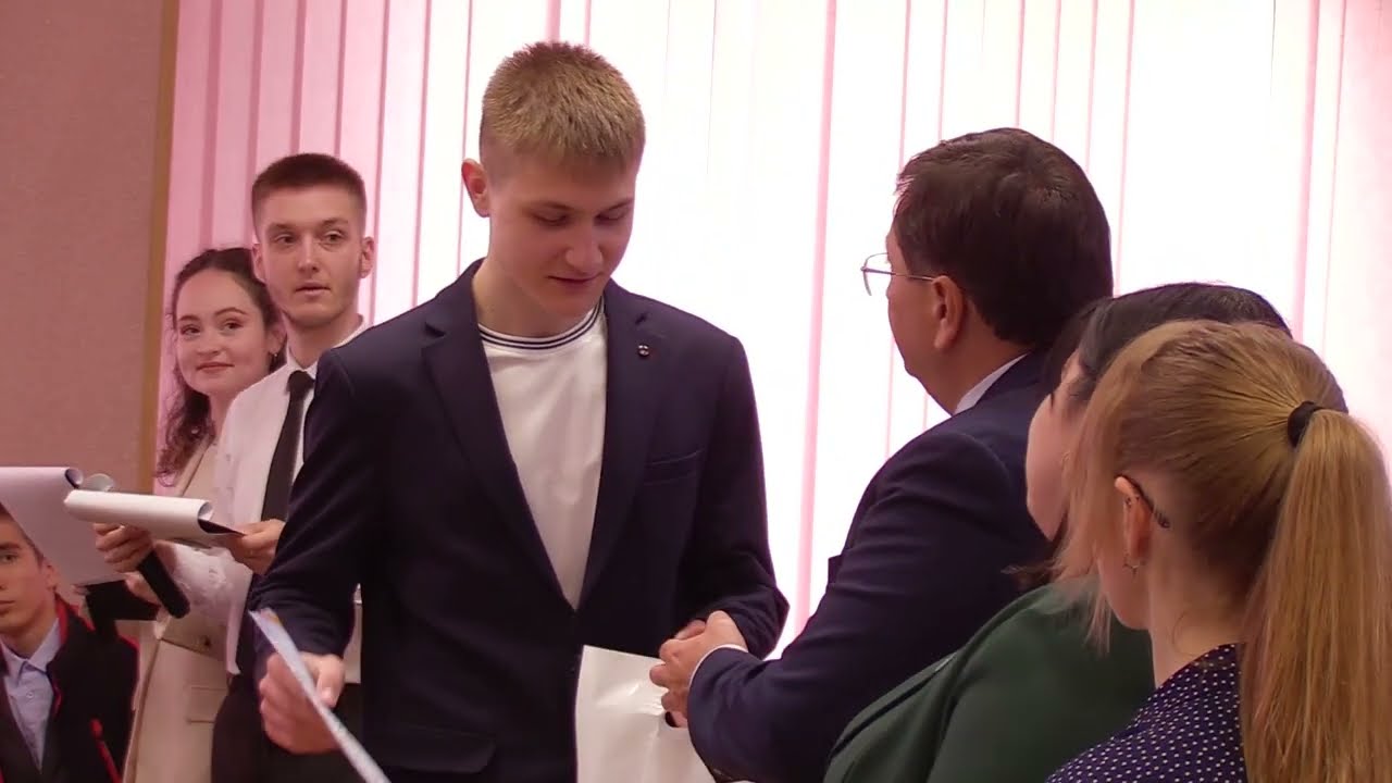 Церемония награждения победителей олимпиады 