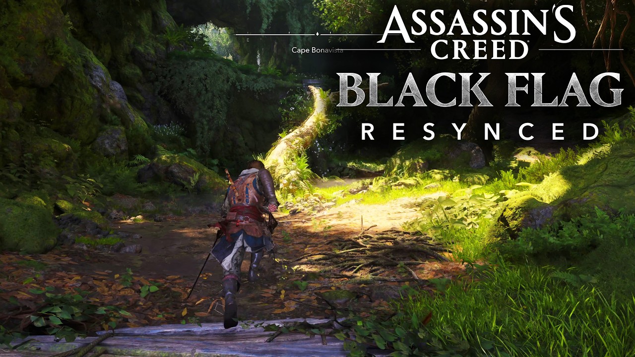 NEW Exploration Gameplay in Black Flag Resynced! Cape Bonavista Hunting & MORE!