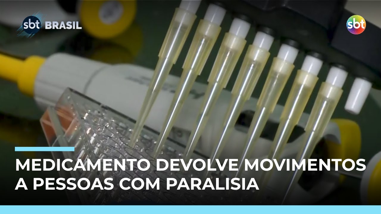 Medicamento em fase experimental devolve movimento a pessoas com paralisia | #SBTBrasil