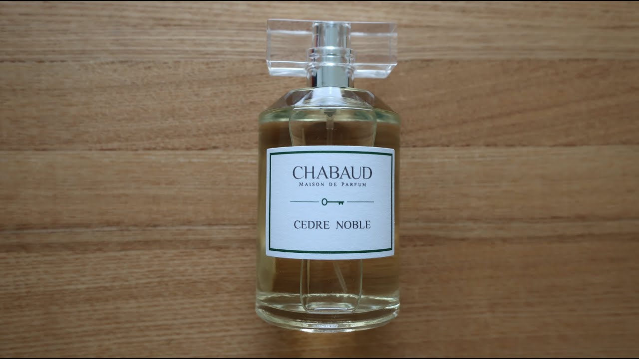 Niche! Chabaud Cedre Noble Unboxing & First Sniff Classic Smoke Spice Aromatic Herbal Medicinal Wood