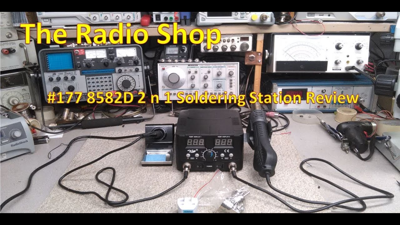 #177 8582D 2n1 Soldering Station Review