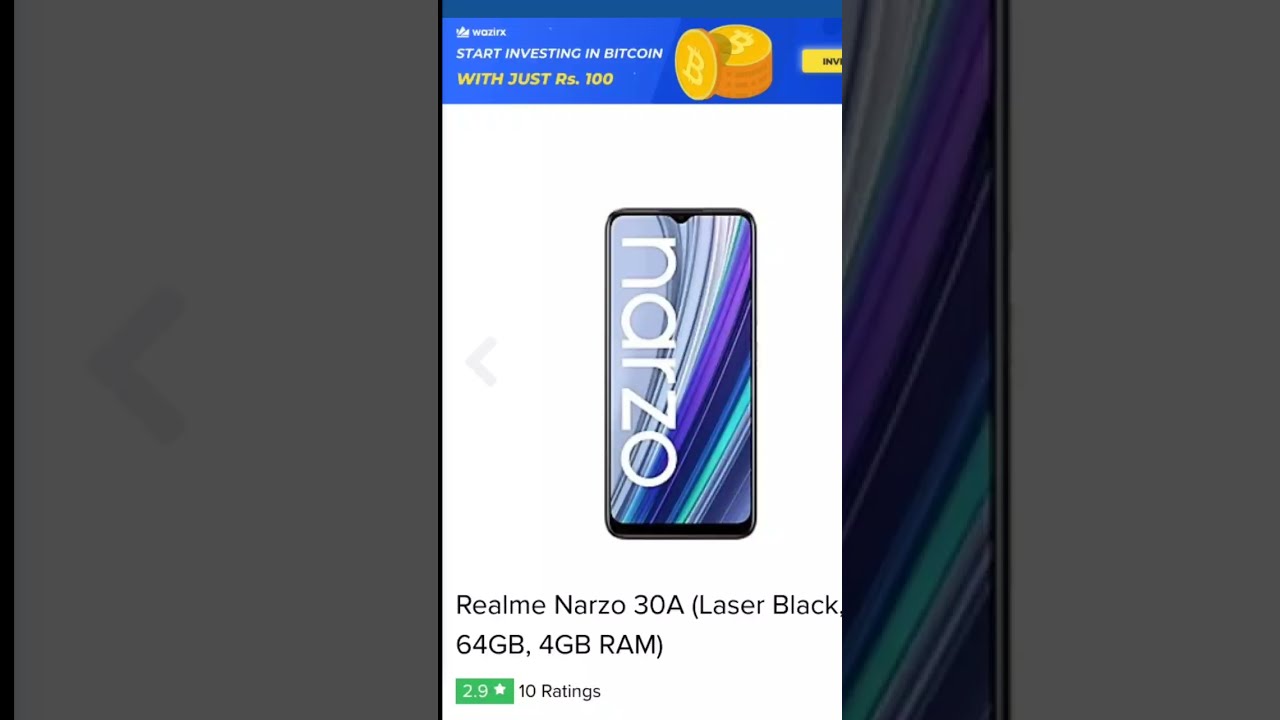 Mobile | Realme Narzo 30A | 64GB , 4GB RAM #NewMobile #Realme