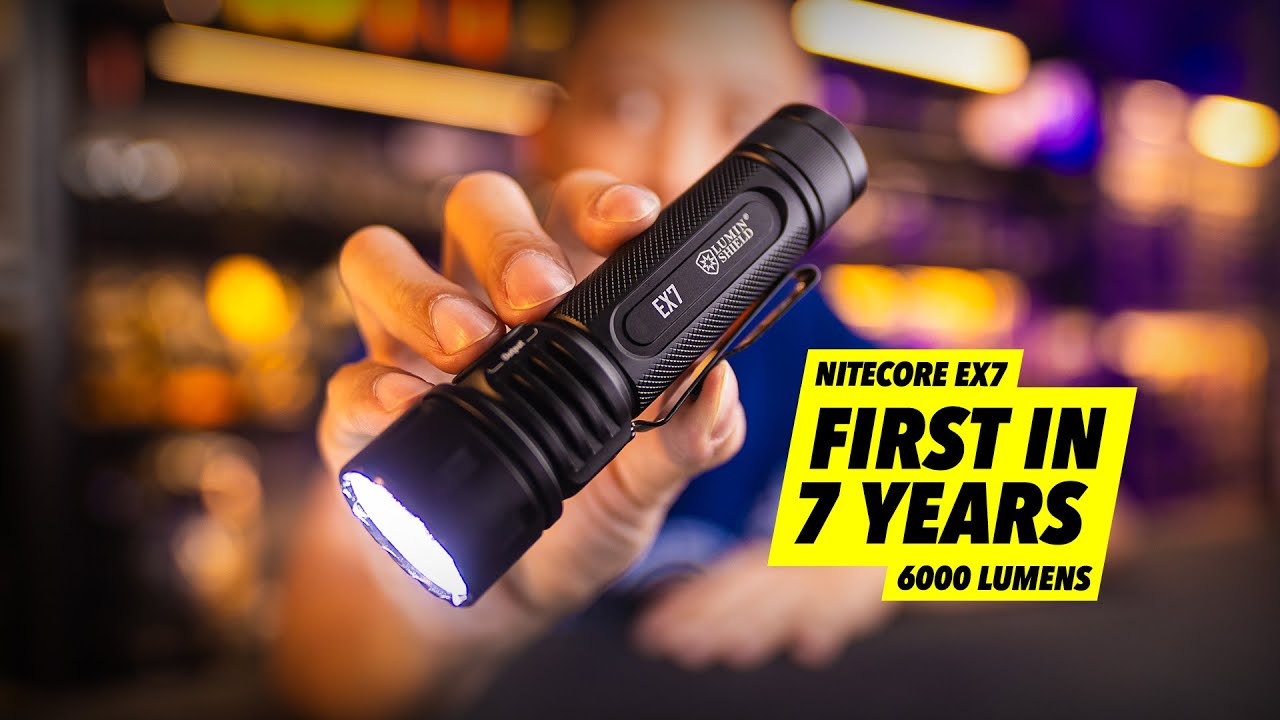 Они наконец сделали это спустя 7 лет... Но есть проблема (Nitecore EX7 — 6000 люмен)
