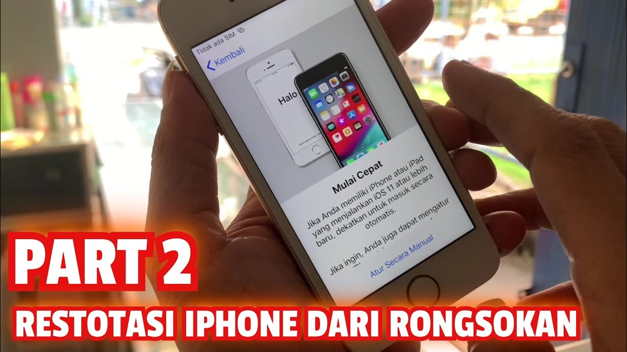Restorasi Iphone dari rongsokan part 2