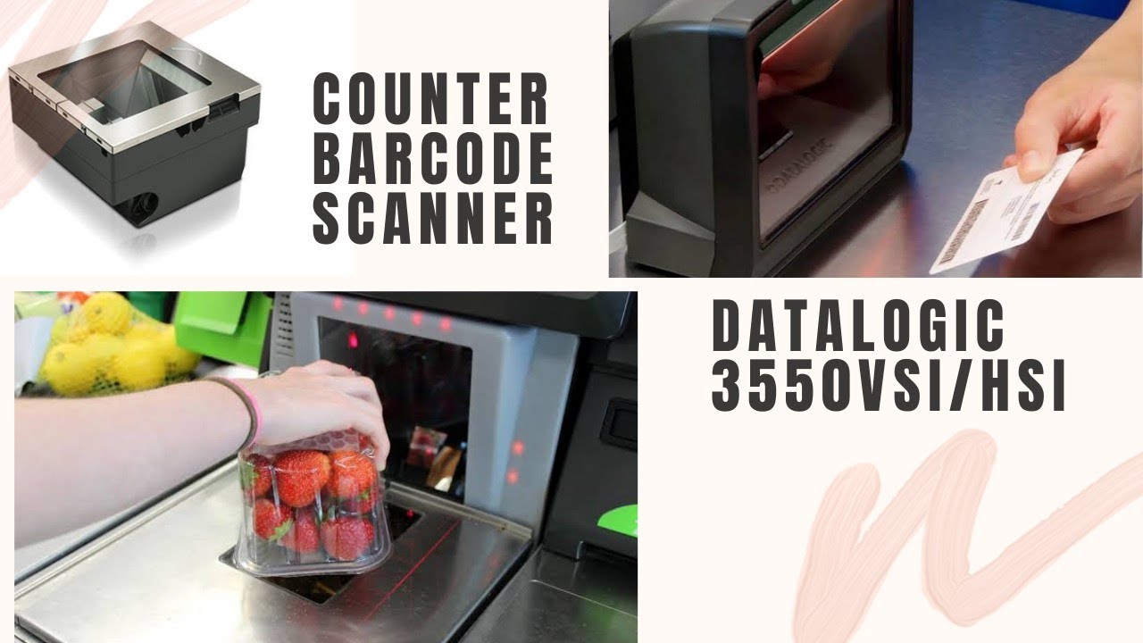 Fixed | Mounted Barcode qr code scanner | Retail store | Mart | Datalogic Magellan 3550 HSI