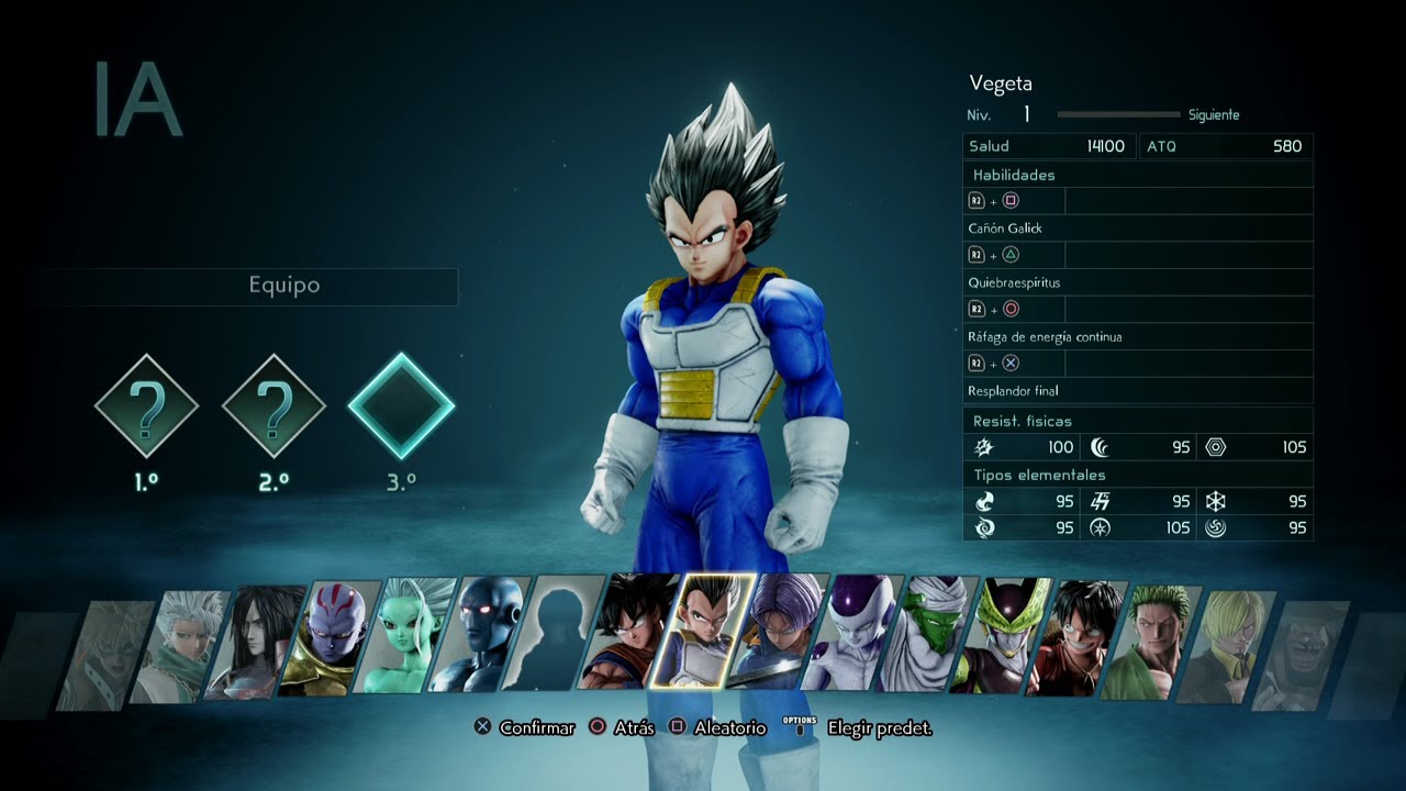 Jump Force Random Battles (CPU VS CPU)