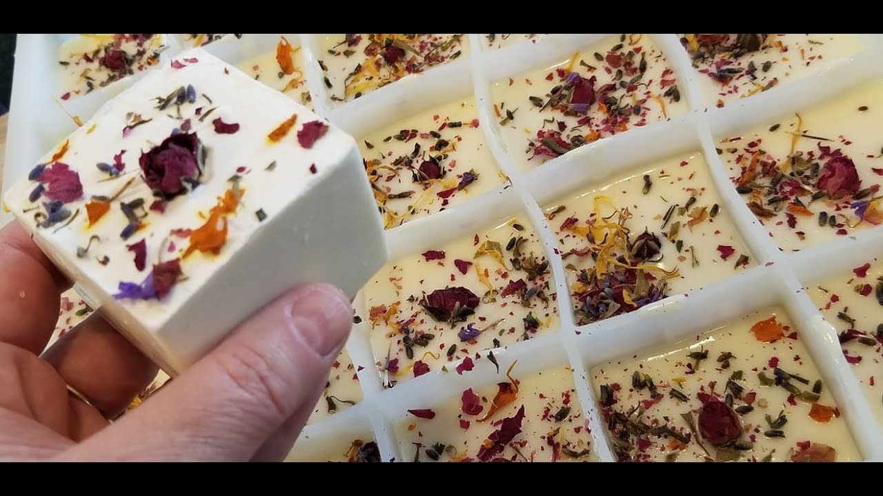 Making Wedding Favor Soaps