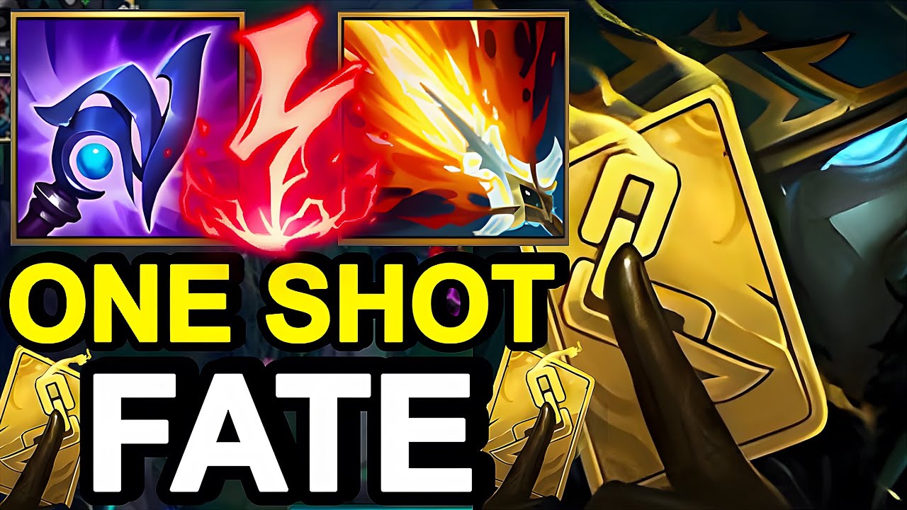 Wild Rift China Twisted Fate Mid - Max AP One Shot Fate Build Runes - Challenger Rank Gameplay