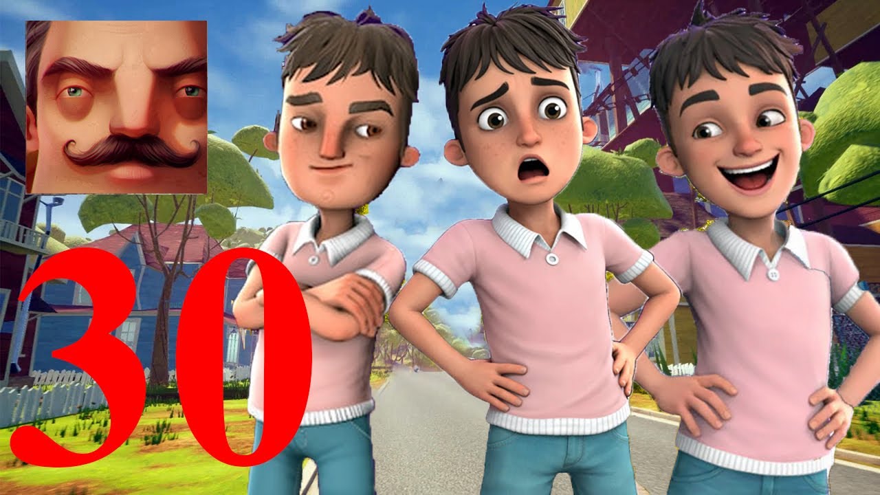 I Made 30 Aarons in Hello Neighbor Final History