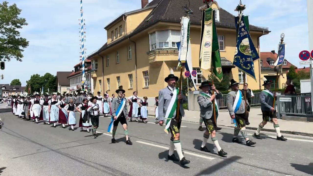 Isargaufest Feldmoching 2025 - Festzug Part 1
