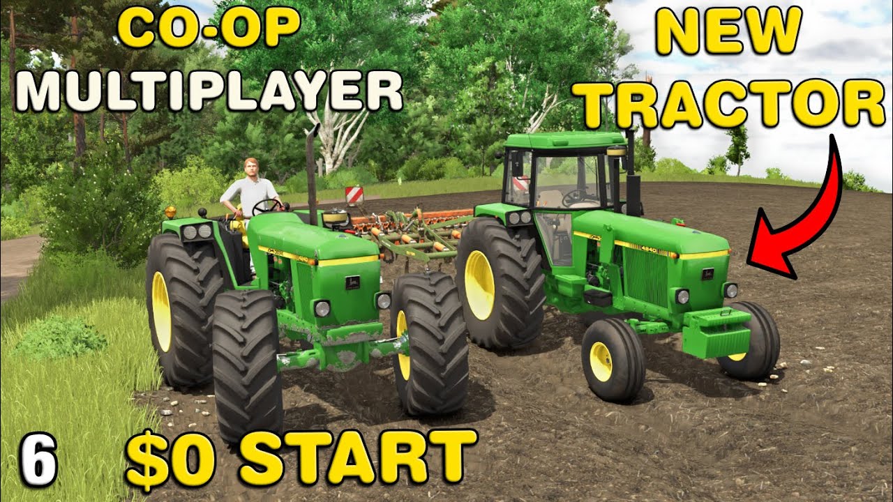 FINALLY WE HAVE ENOUGH POWER TO PULL THE CULTIVATOR! CO-OP Multiplayer Survival4X FS25 Ep6