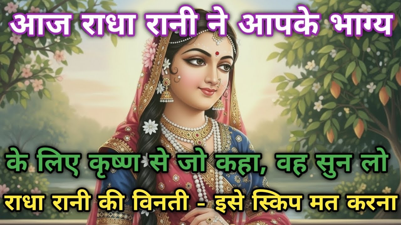 आज राधा रानी ने आपके भाग्य | Radharani ka ashirwad⁩ #motivation #maa