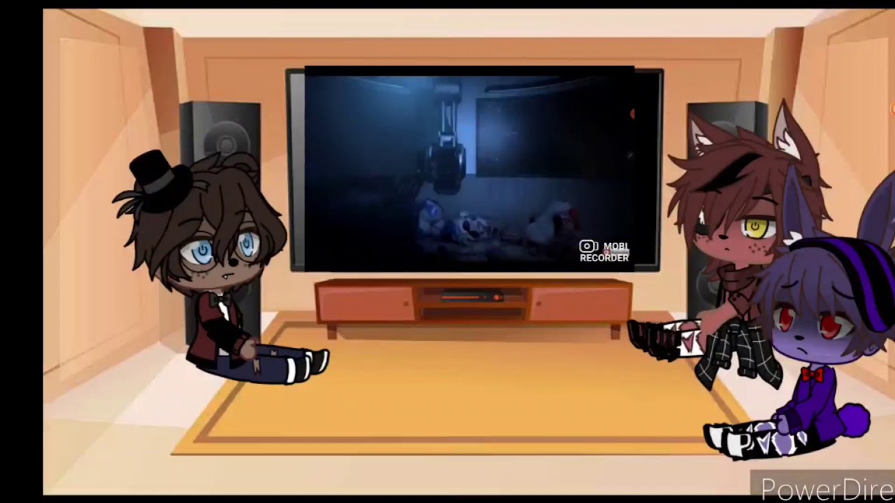 FNaF 1 Reacts to Afton Family Memes and Deaths (No Thumbnail) || Gacha Club
