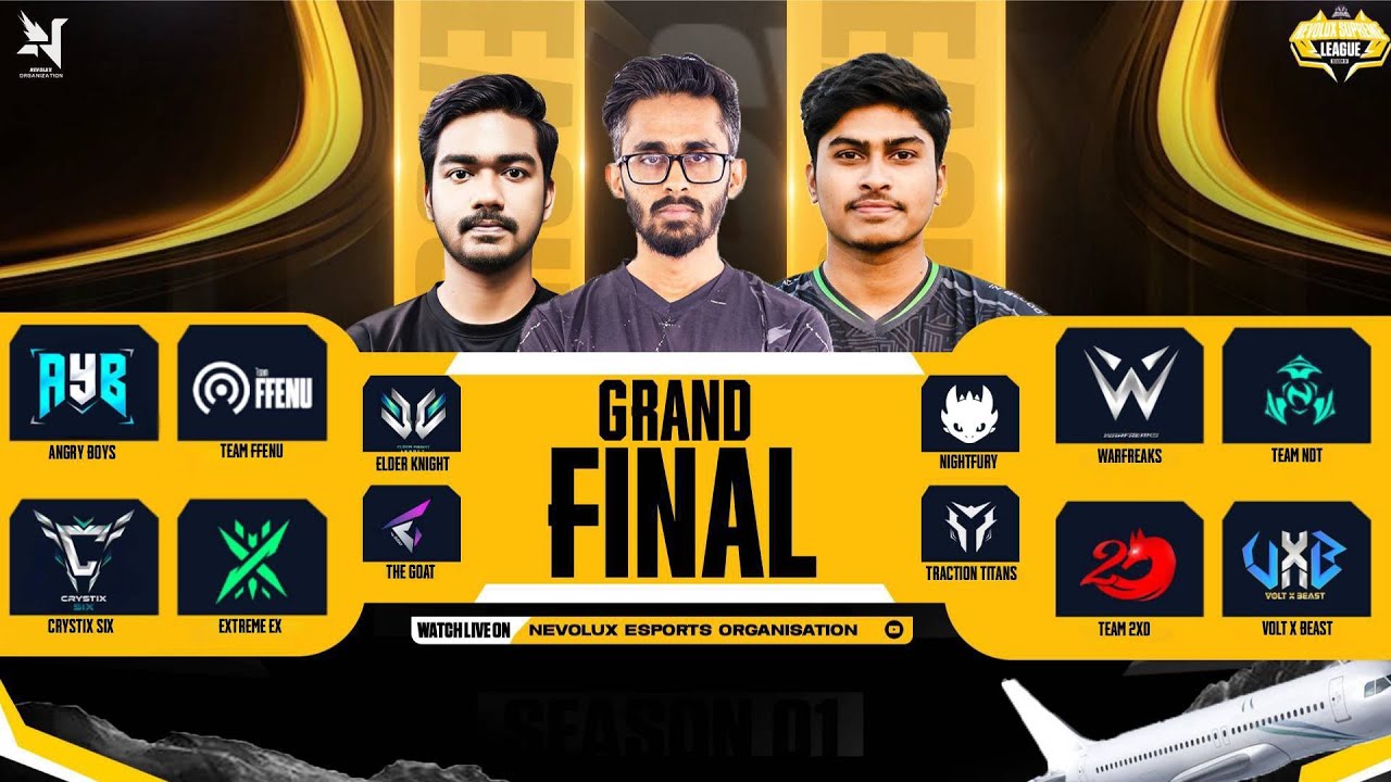 [🔴LIVE] GRAND FINAL | NEVOLUX SUPREME LEAGUE | NEVOLUX ESPORTS ORGNASITATION