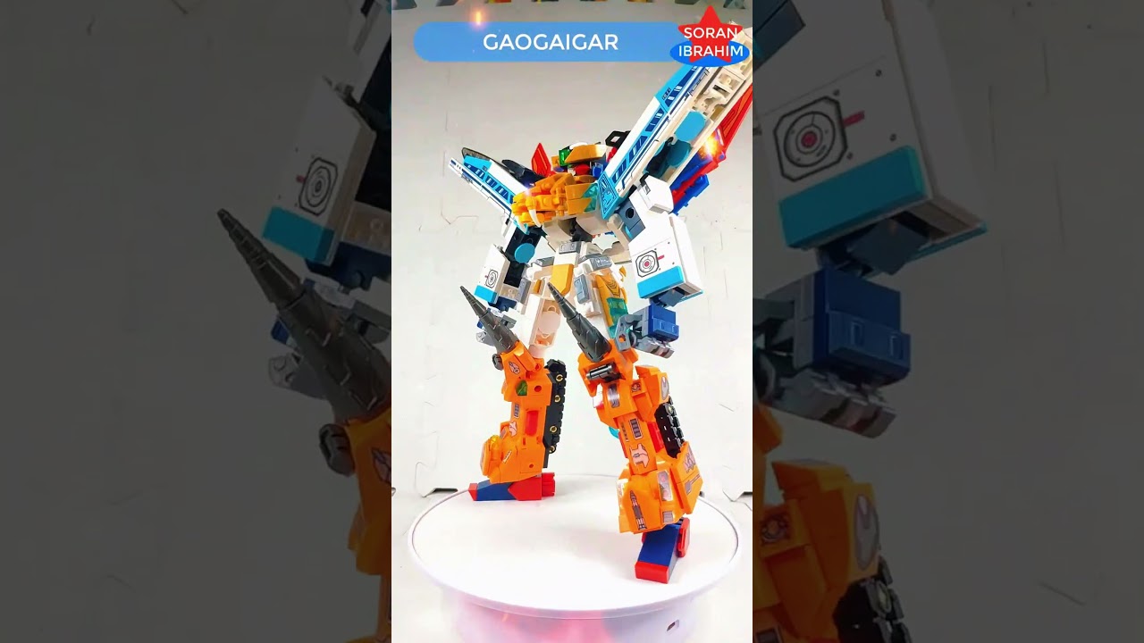 GaoGaiGar Combiner 5in1 Sembo Block ⚡️ Lego Transformers Speed Build Tutorial ready on this channel