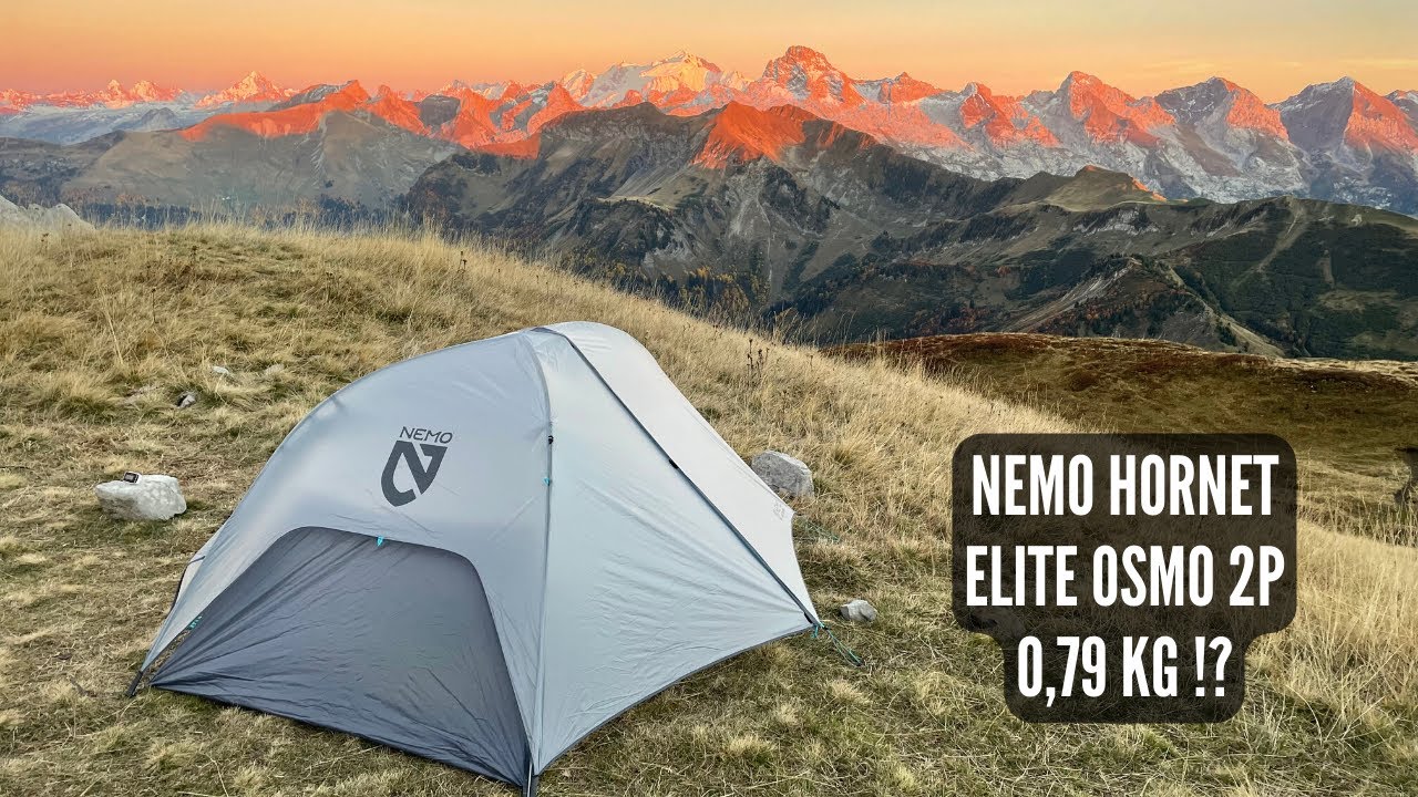 La tente ULTRA LÉGÈRE parfaite ? (Pour mes besoins) Nemo Hornet Elite OSMO 2P