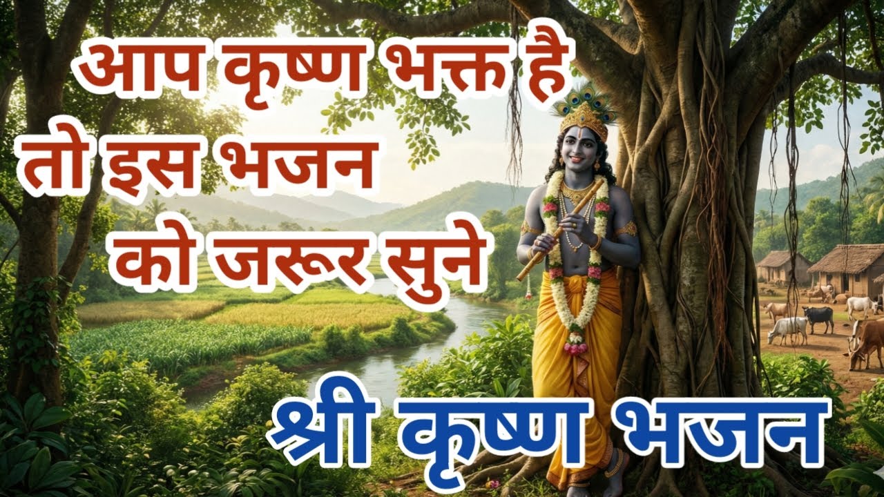 LIVE : श्री कृष्ण भजन जय हो नंदलाल ❤|| Shri Krishan Bhajan New Song 2026 || Shri Krishna Bhajan ||