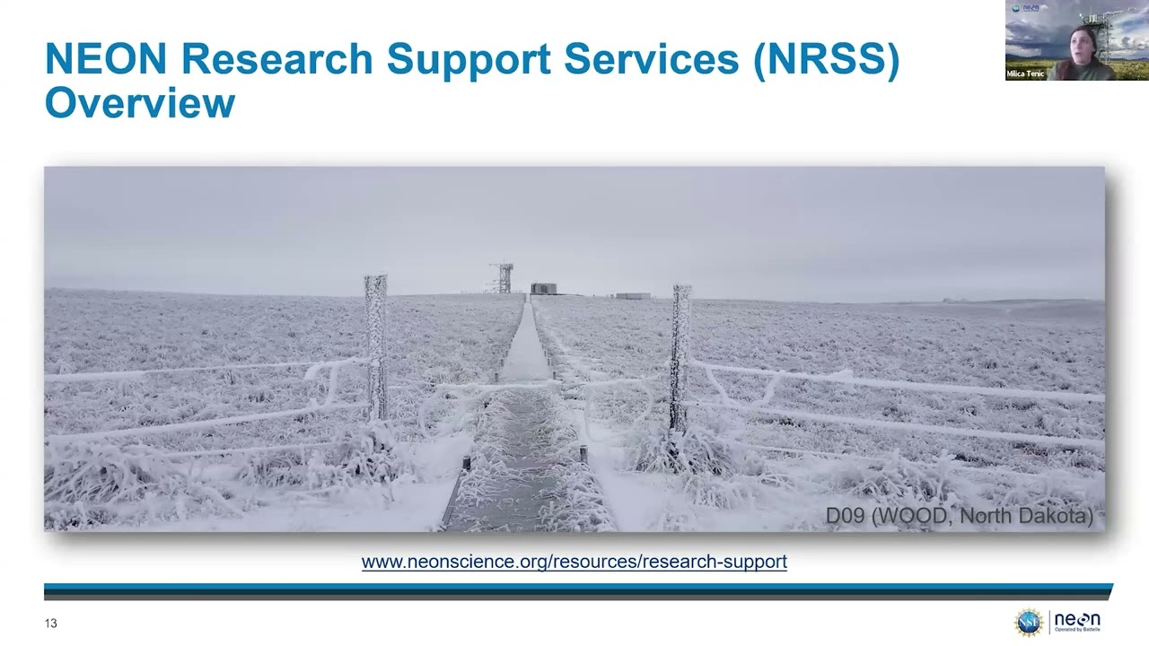 NEON Research Support Services (NRSS) Informational Webinar