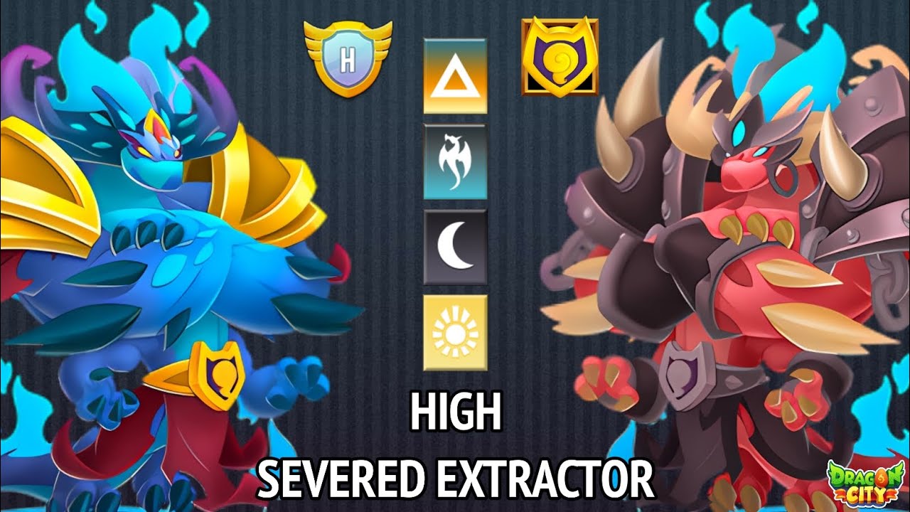 HIGH SEVERED EXTRACTOR DRAGON: BATTLE REVIEW | #DragonCity