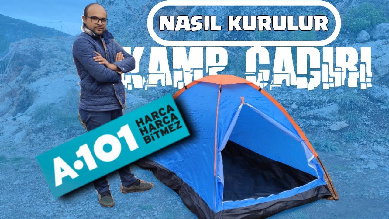 A101 2020 Kamp Çadırı NASIL KURULUR ? AŞAMA AŞAMA KAMP ÇADIRI KURULUMUNU YAPTIM.
