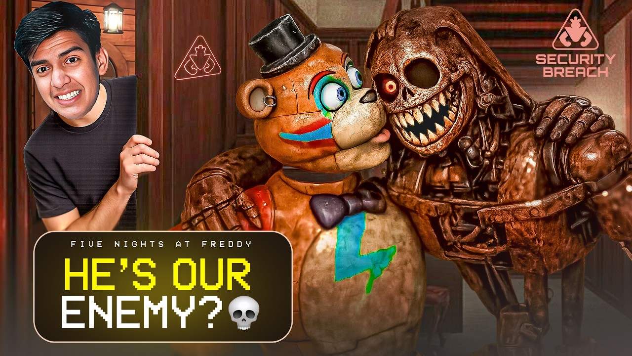 The PROTOTYPE Of FNAF is a FRIEND Of Freddy in SECURITY BREACH😨? #6