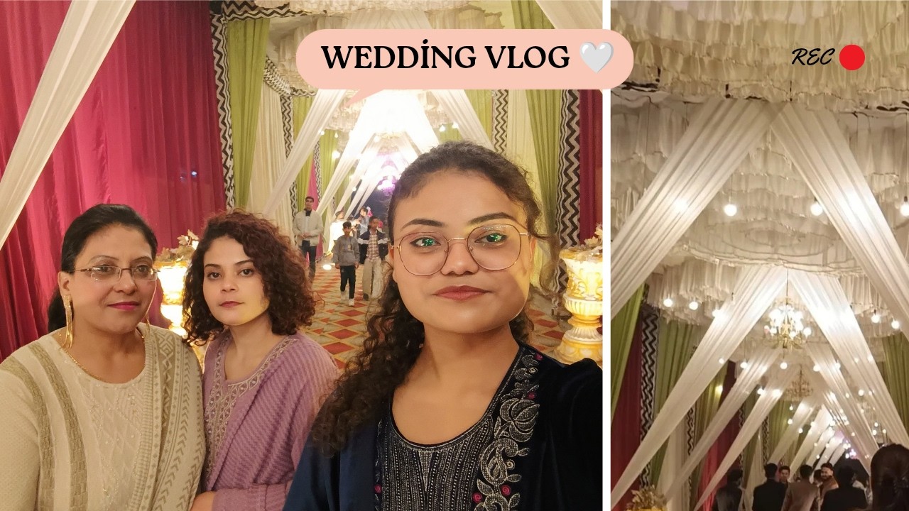 Attended My Friend's Wedding 🤍🫶🏻 | Saima Rizwan | 