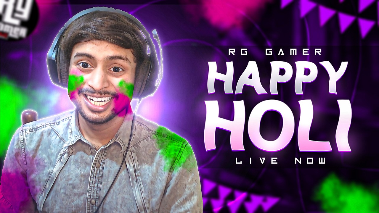 Happy Holi = Free Fire