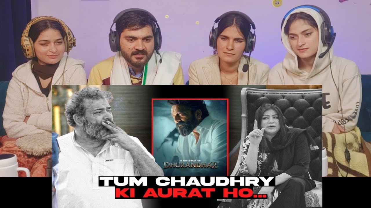 Chaudhry Aslam Wife Reaction on Dhurandhar Movie 😮 Sanjay Dutt