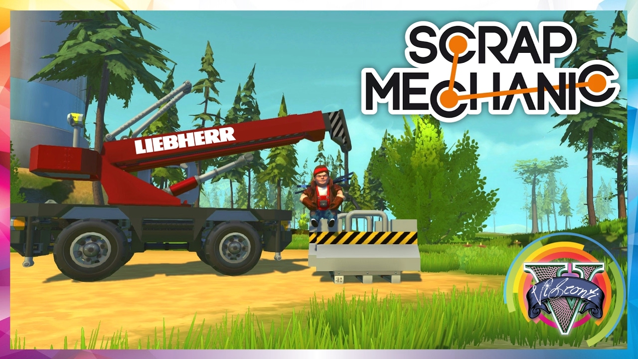 Scrap Mechanic | 🚧- КРУТОЙ КРАН от Norman -🚧