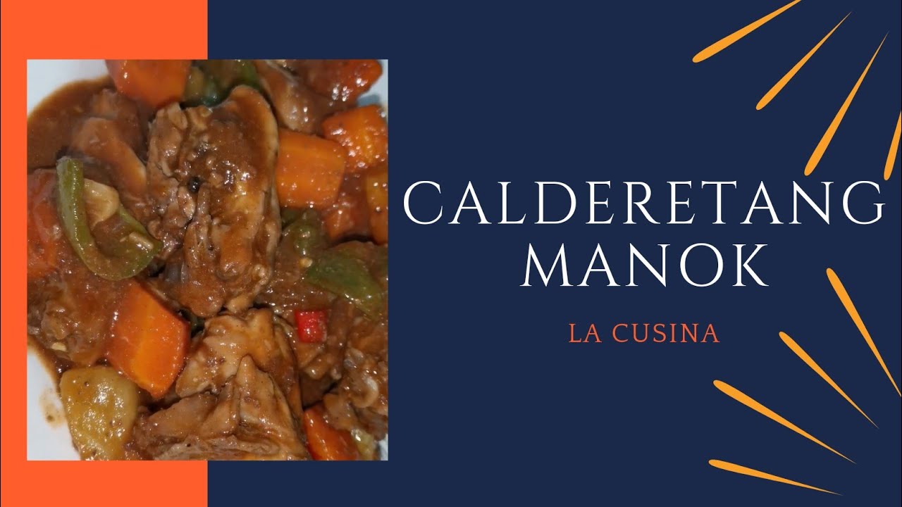 CHICKEN CALDERETA (KAPAMPANGAN VERSION)