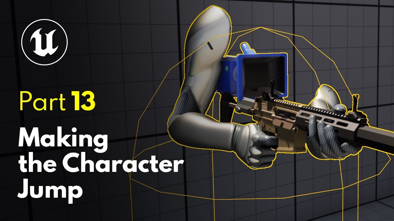 Making a Character Jump | Unreal Engine 5 FPS Game Tutorial #13