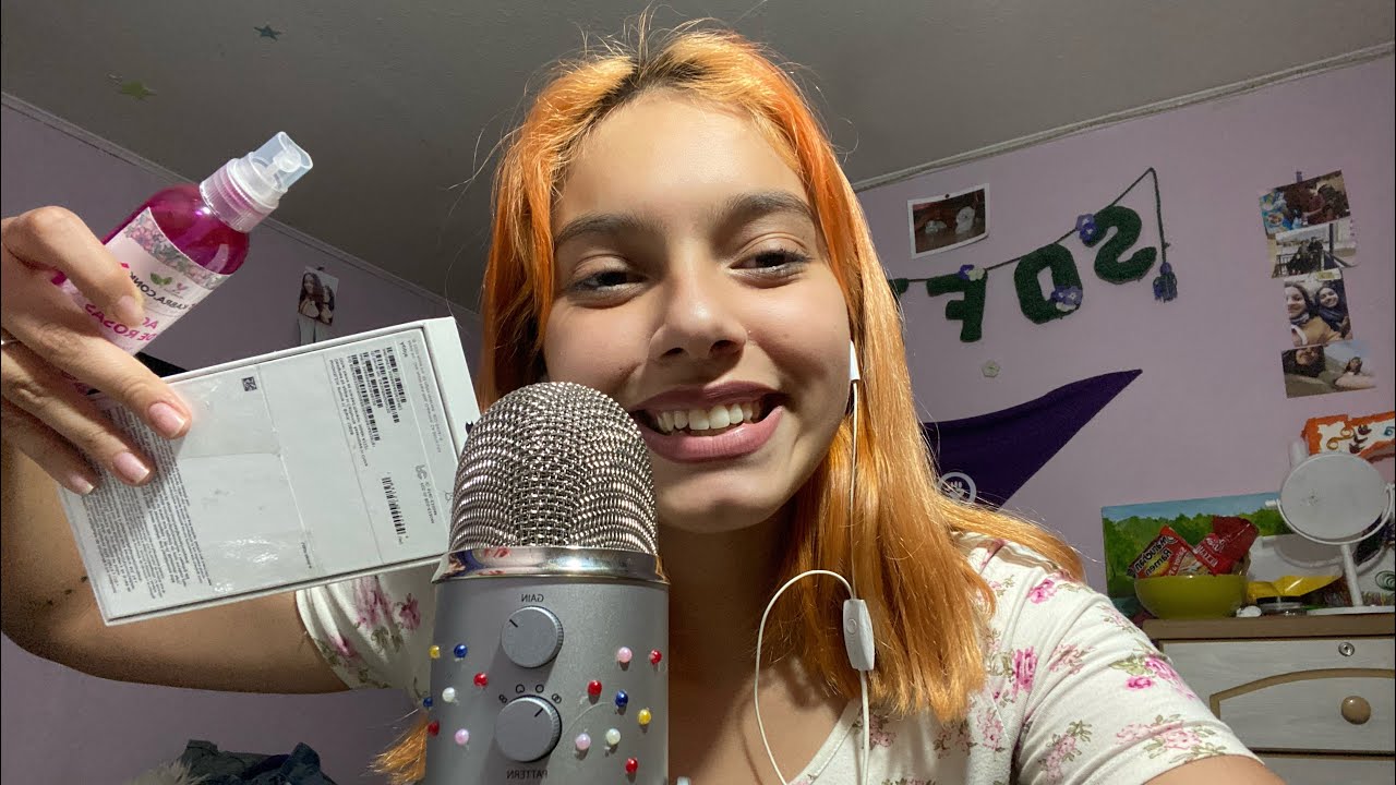 ASMR SOFT SPOKEN EN SPANIGLISH| WATER SOUNDS WITH TAPPING| SOFIWI