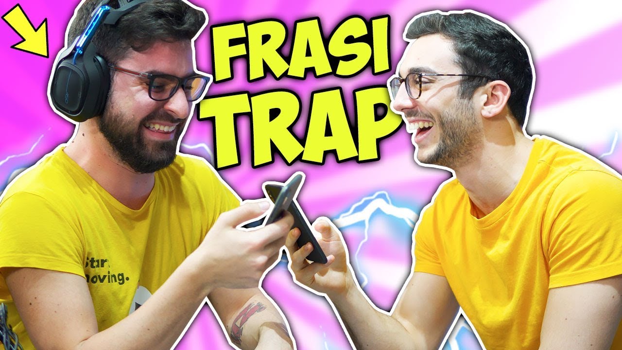 WHISPER CHALLENGE CON FRASI TRAP!