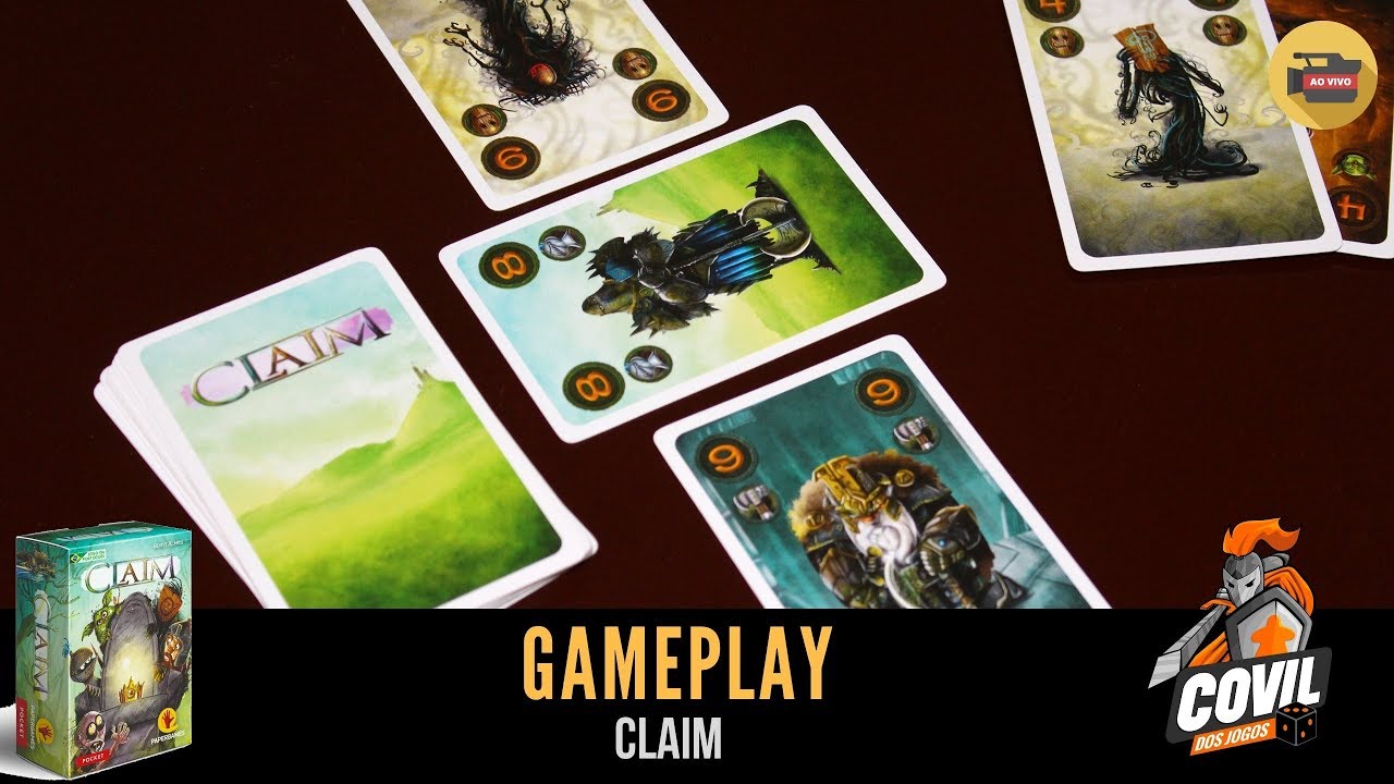Covil dos Jogos - Gameplay Claim (Ao Vivo)