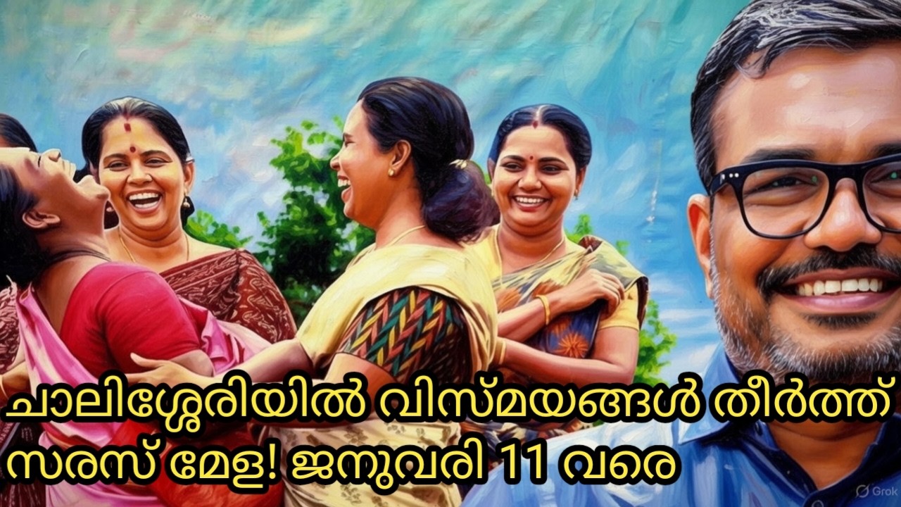ചാലിശ്ശേരിയിൽ വിസ്മയങ്ങൾ തീർത്ത് സരസ് മേള! ജനുവരി 11 വരെ