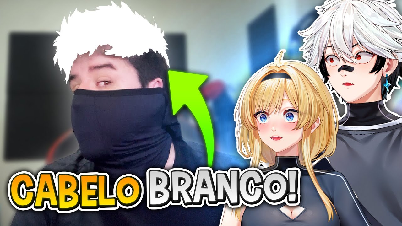EU PINTEI O CABELO!... mas deu TUDO ERRADO! Toshi e Mako juntos!