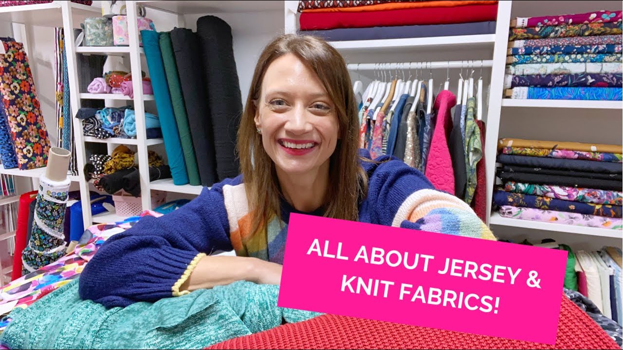 All about jersey knit fabrics! What are they? How to buy jersey fabric online? Difference in knits?